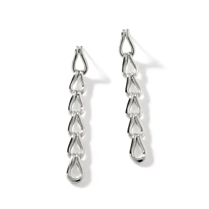 Women John Hardy Surf Link Earrings, Sterling Silver