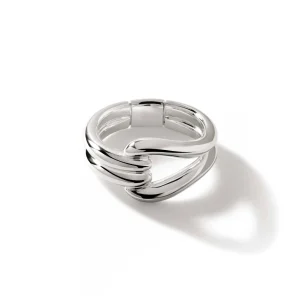 Women John Hardy Surf Link Ring, Sterling Silver