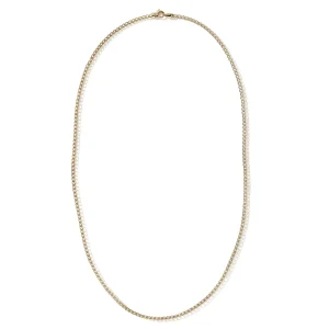Women John Hardy Surf Necklace, Gold, 2.3MM