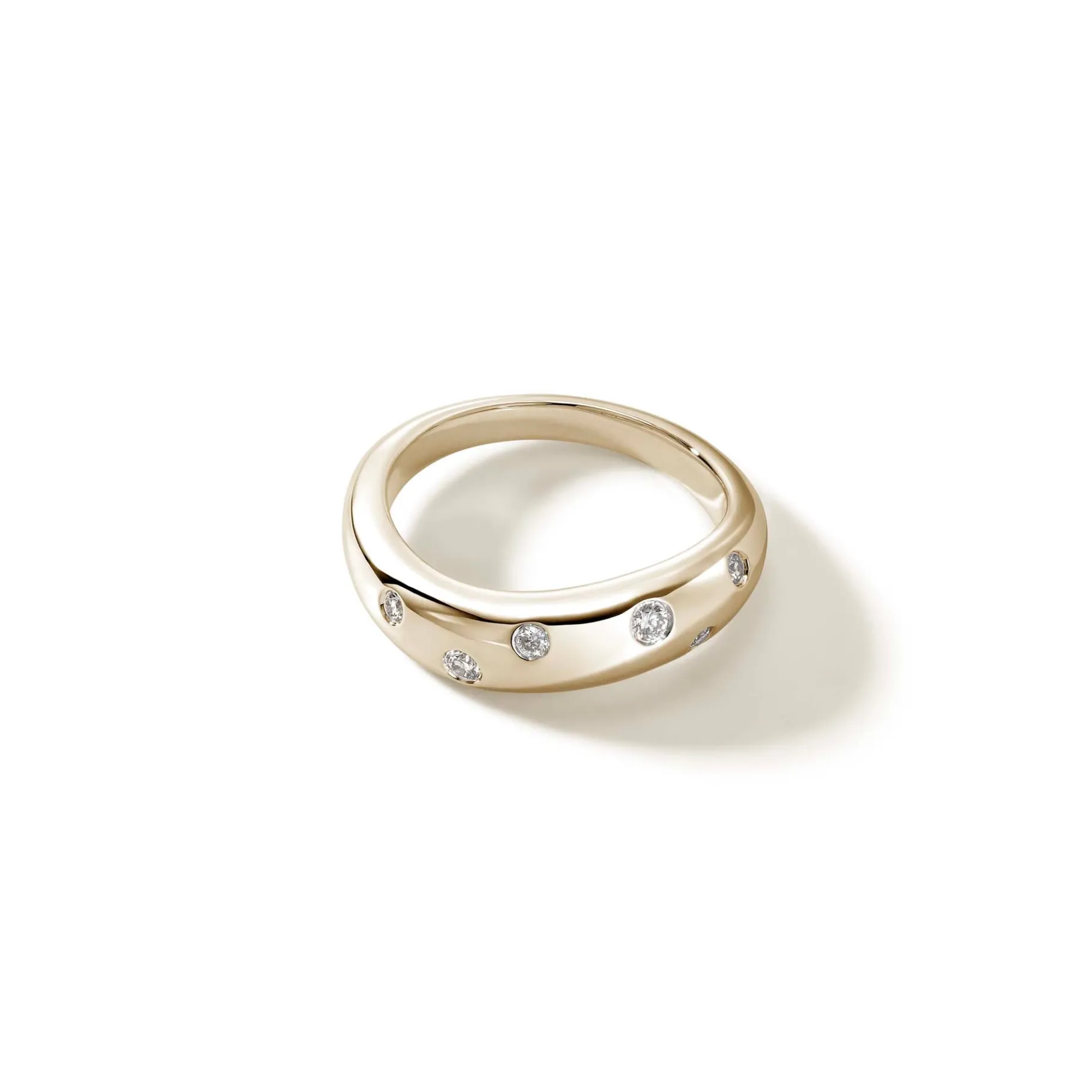 Women John Hardy Surf Ring, Gold, Diamonds