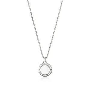 John Hardy Tag Necklace, Sterling Silver