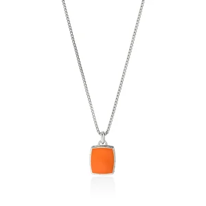 John Hardy Tag Necklace, Sterling Silver