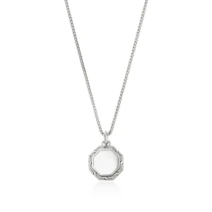 John Hardy Tag Necklace, Sterling Silver